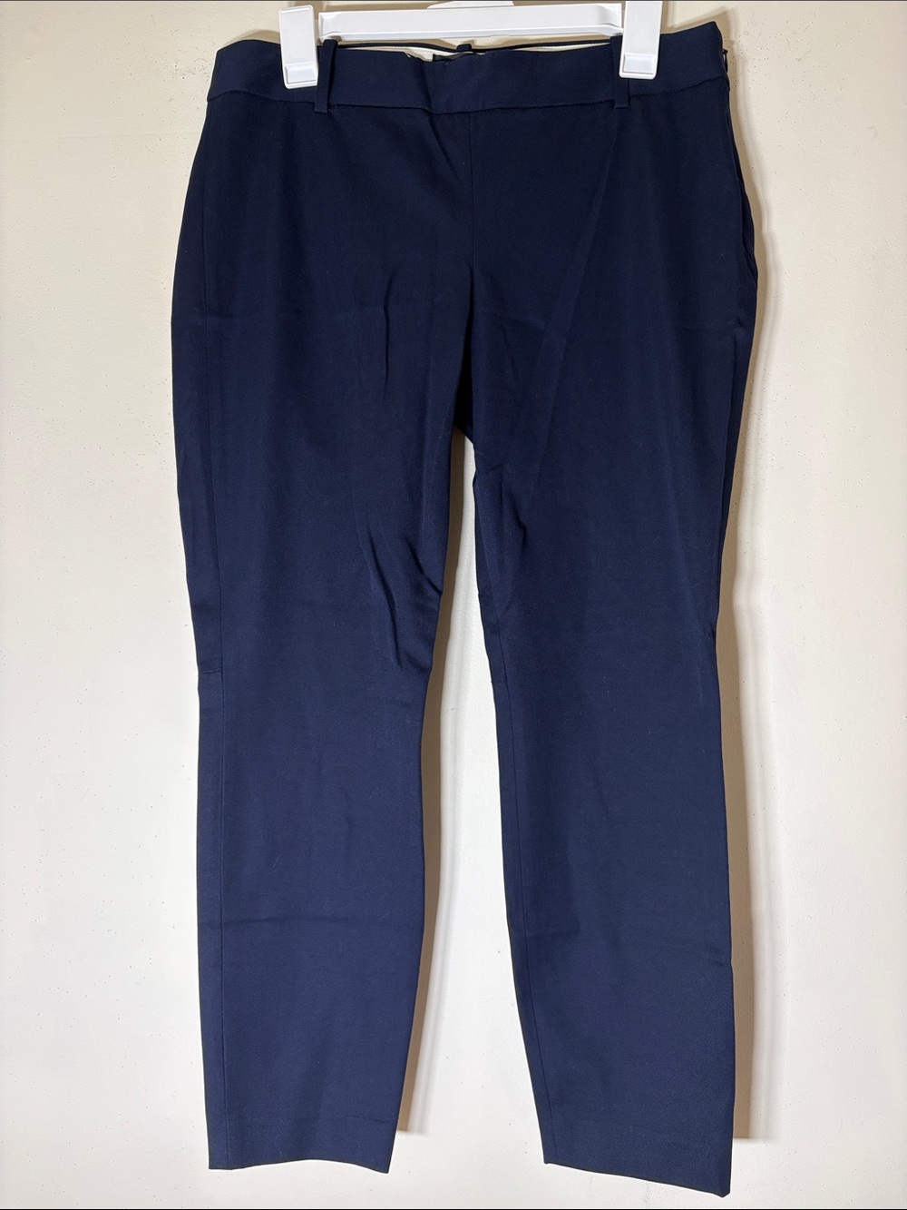 J. Crew Minnie Navy Stretch Trousers. 10. NWT.